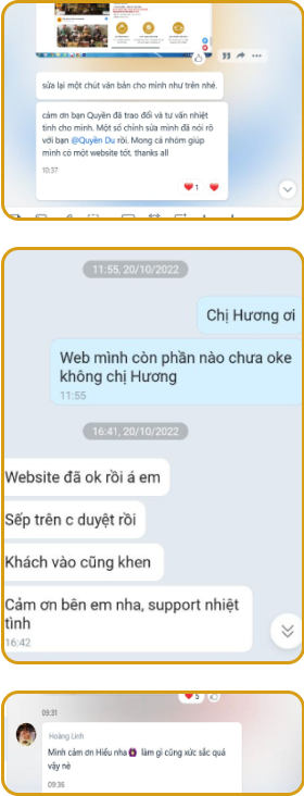 Khách hàng nói gì về chúng tôi