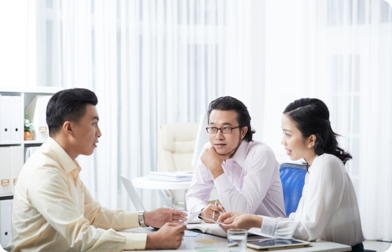 Tiếp nhận nhu cầu của  khách hàng