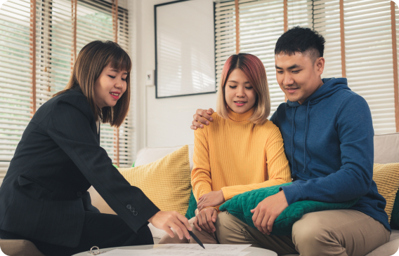 Đặt cọc và ký kết