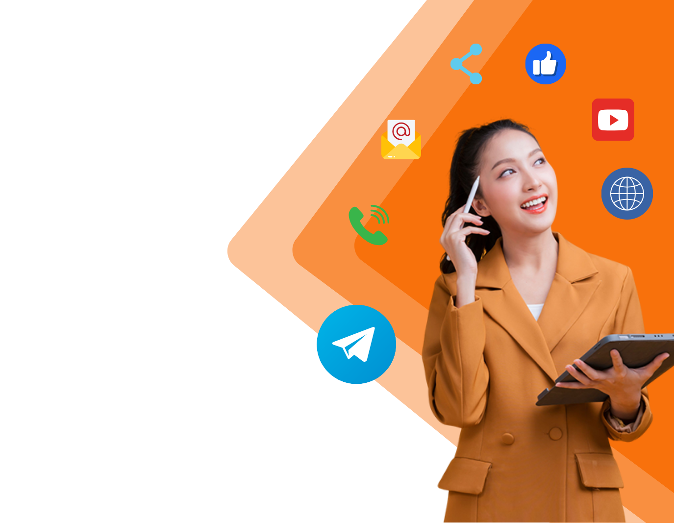 Tận hưởng sự linh hoạt đa kênh, cá nhân hóa cho mỗi nhân viên với 